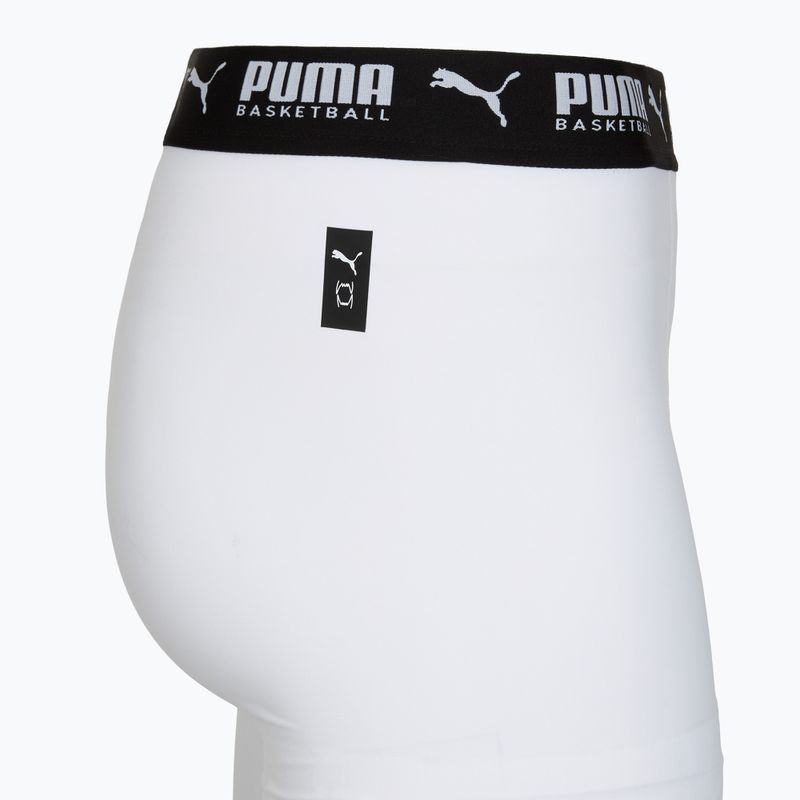 Men's basketball shorts PUMA Hoops Team Baselayer puma white 4