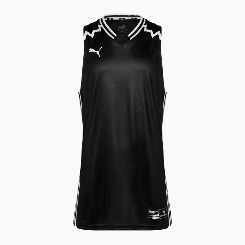 Men's basketball tank top PUMA Hoops Team Game Jersey puma black