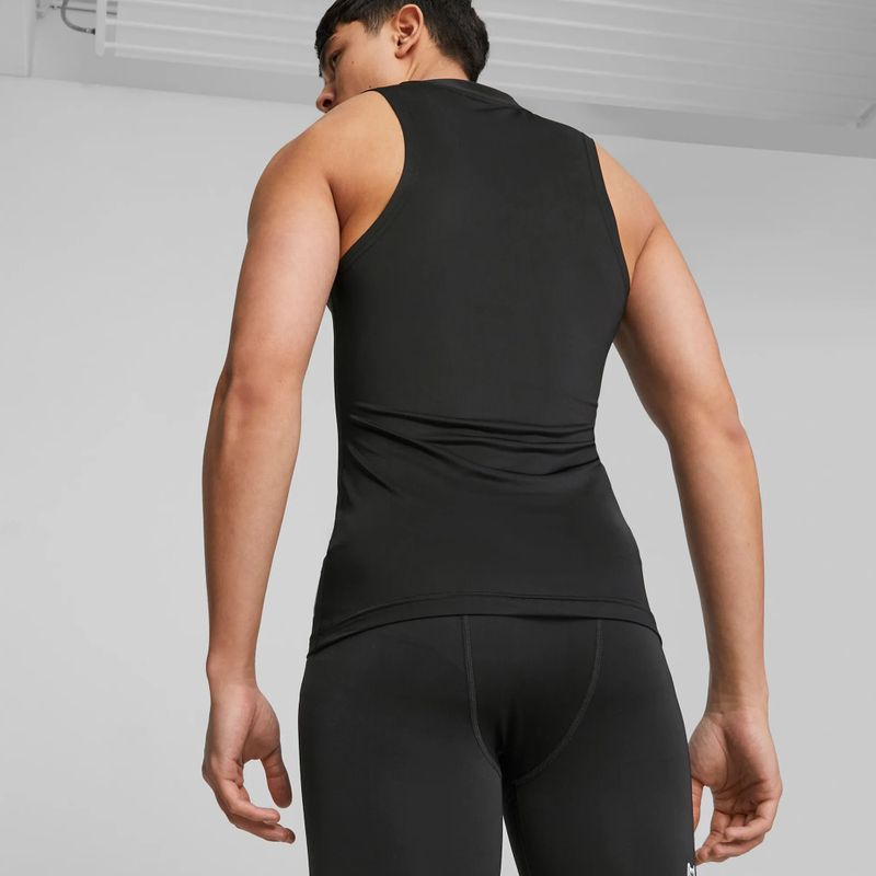 Men's basketball tank top PUMA Hoops Team Slvs Baselayer puma black 5