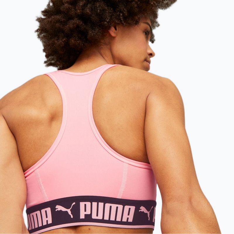 PUMA Mid Impact fitness bra Puma Strong PM coral ice 4