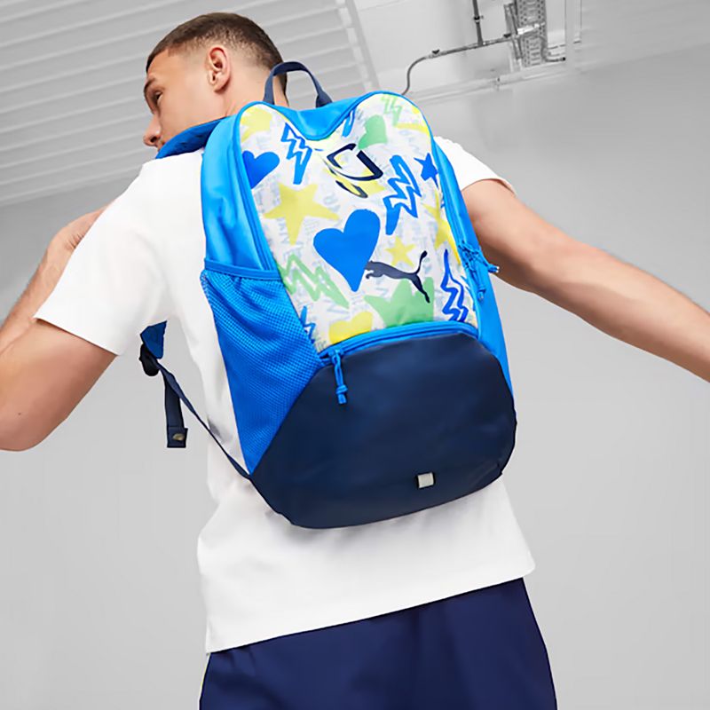 PUMA Neymar Jr backpack puma white/multicolor 4