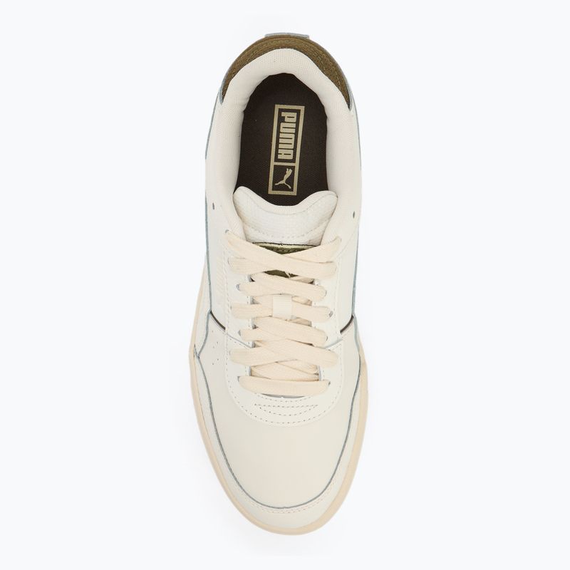 PUMA CA Pro Sport warm white/alpine snow/dark olive shoes 5