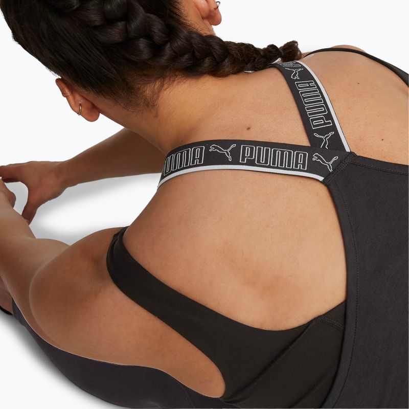 Women's training t-shirt PUMA Strong Tank puma black 4