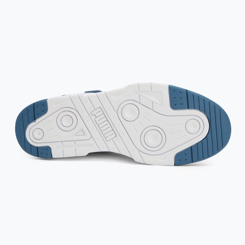 PUMA Slipstream Bball Denim shoes puma white/deep dive 4