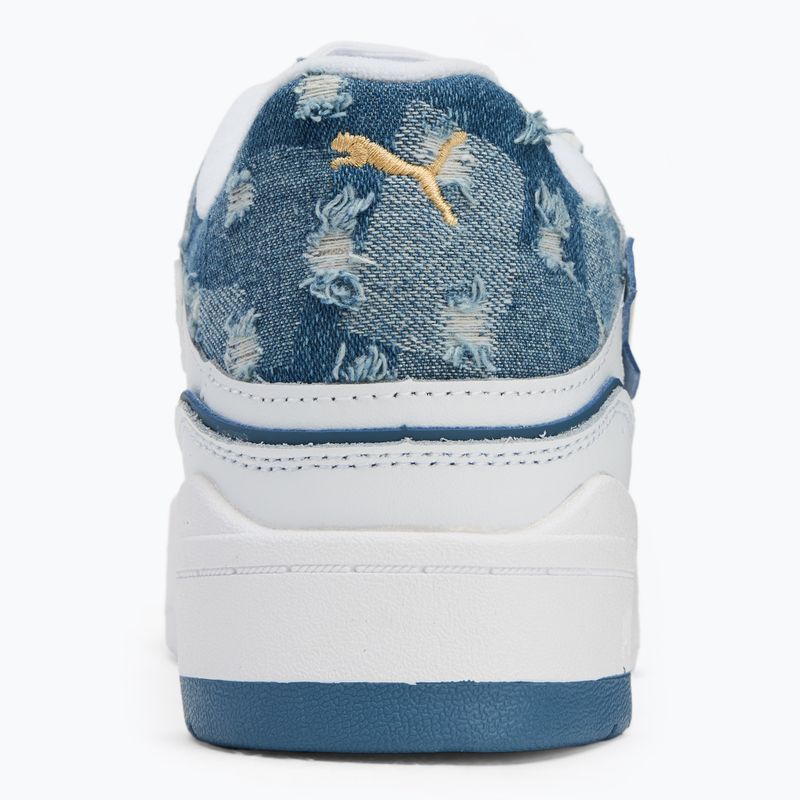 PUMA Slipstream Bball Denim shoes puma white/deep dive 6