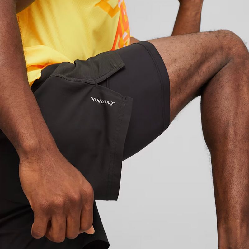Men's PUMA Run Velocity Ultraweave 2in1 running shorts black 7