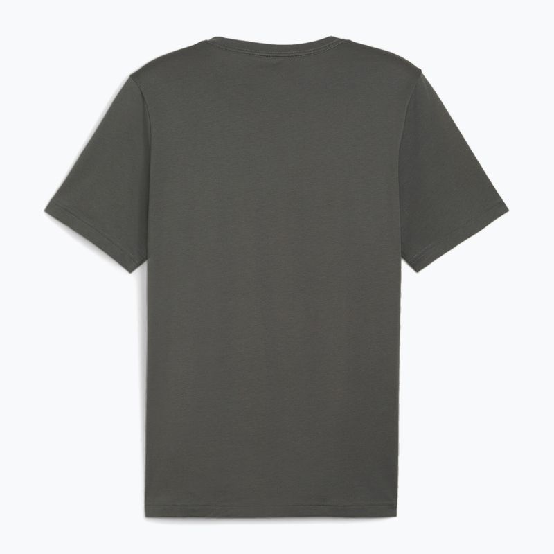 Men's PUMA Es Logo Tee (S) mineral gray T-shirt 2