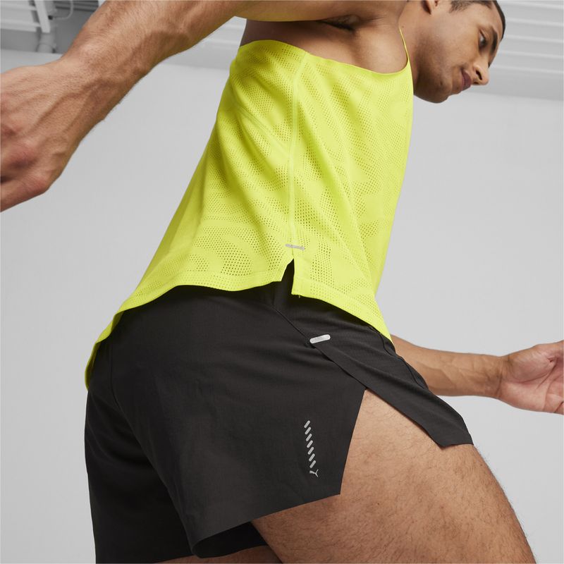 Men's PUMA Run Ultraweave Velocity 3" Split black running shorts 7