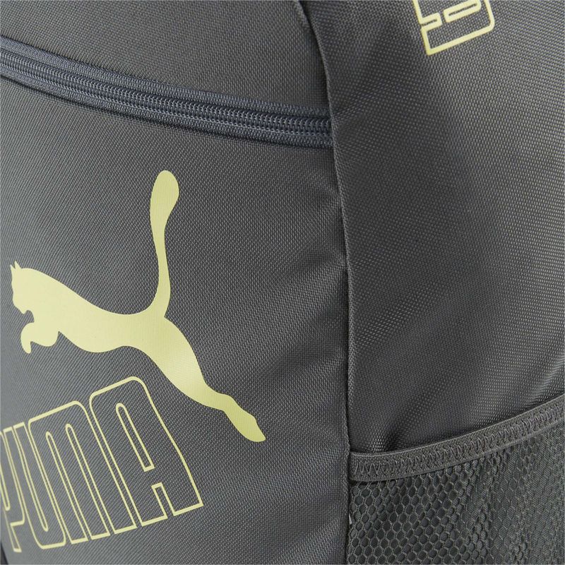PUMA Phase II 21 l mineral gray/lime sheen backpack 6