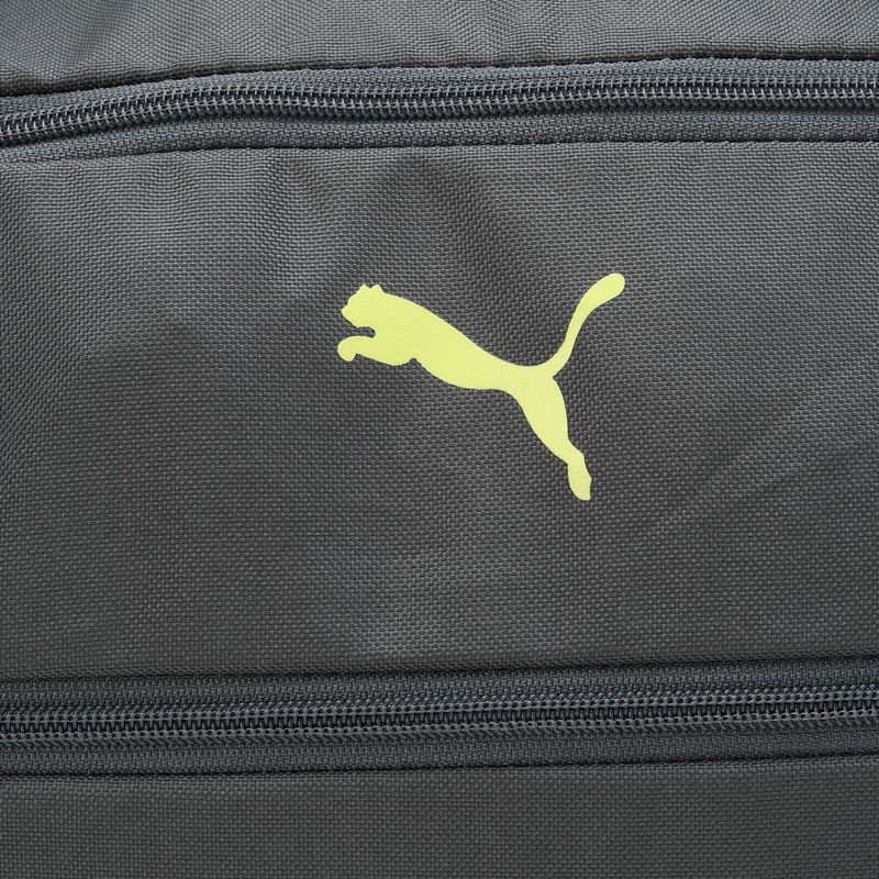 PUMA Fundamentals Sports mineral gray/lime sheen gym bag 6