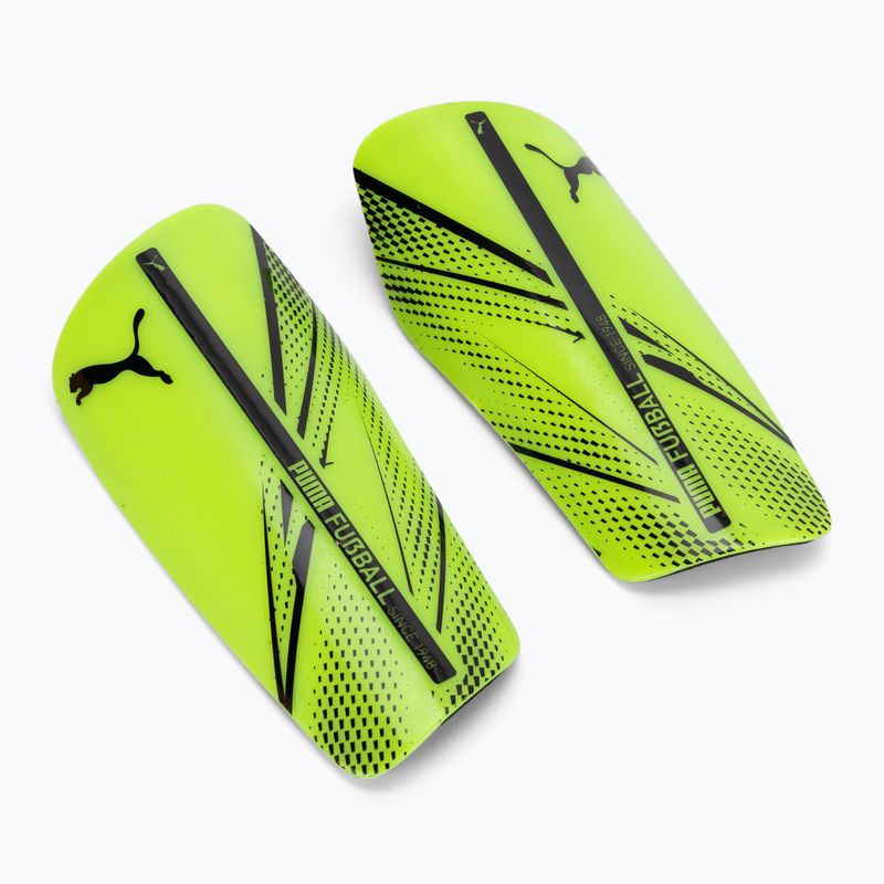 PUMA Attacanto Sleeve electric lime/puma black shin guards 3