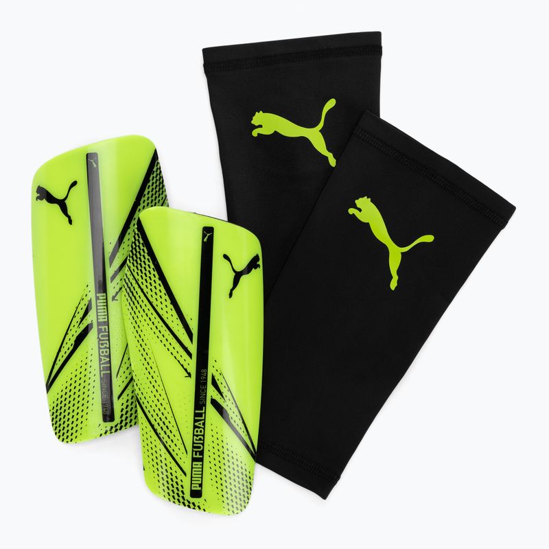 PUMA Attacanto Sleeve electric lime/puma black shin guards
