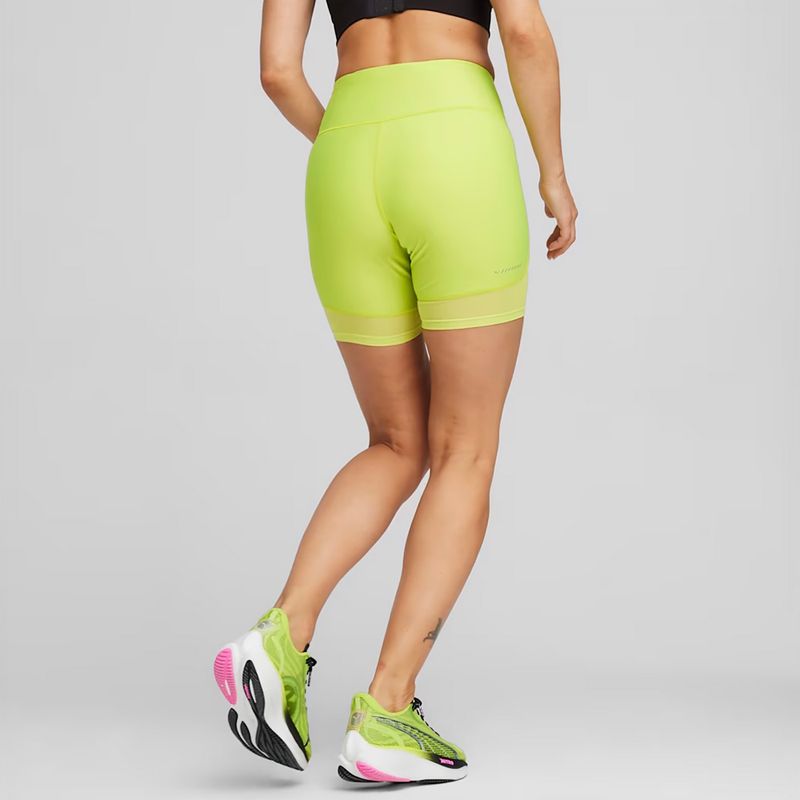 Women's running shorts PUMA Run Ultraform 6" green 5