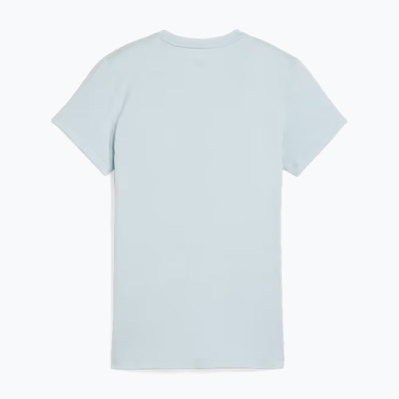 Women's PUMA ESS Logo Tee turquoise surf 2