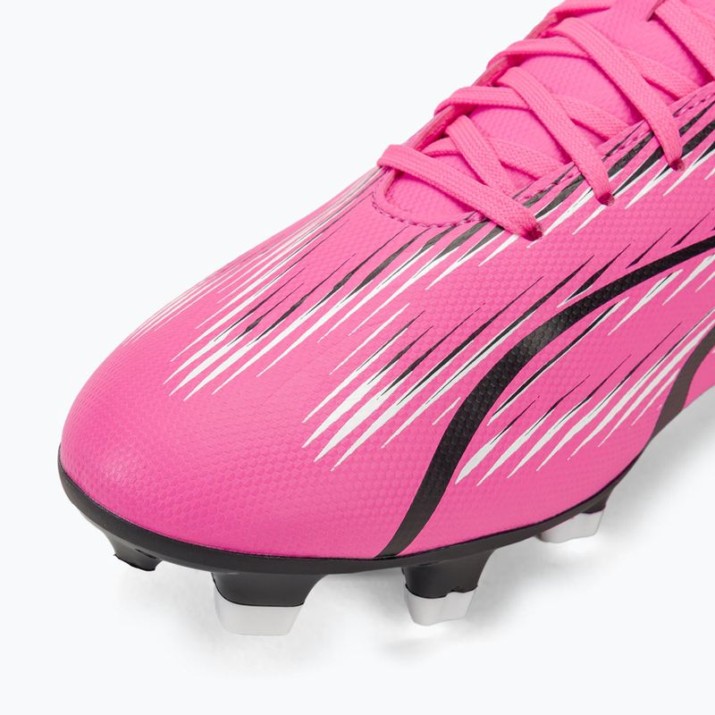 PUMA Ultra Ultimate FG/AG football boots poison pink/puma white/puma black 8