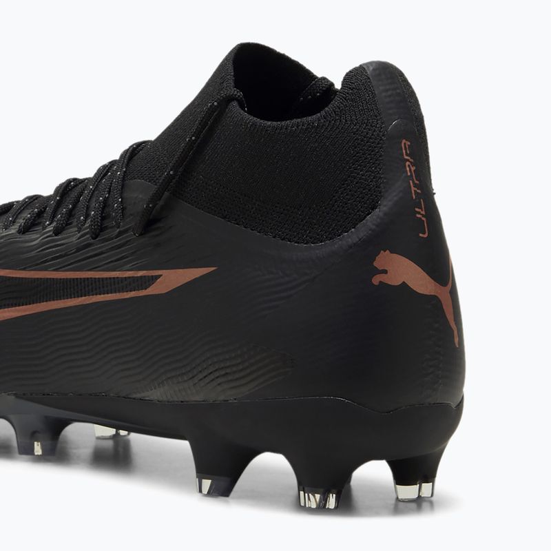 PUMA Ultra Pro FG/AG football boots puma black/copper rose 8