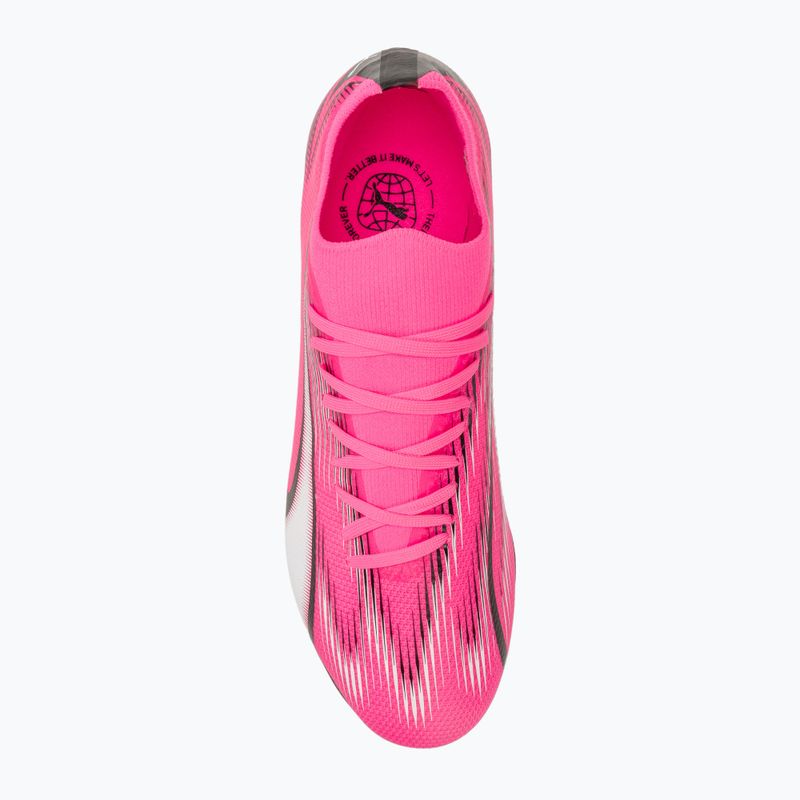 PUMA Ultra Match MxSG football boots poison pink/puma white/puma black 5