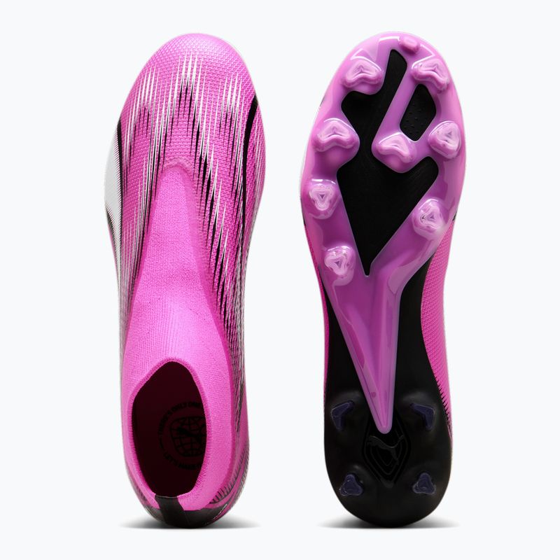 PUMA Ultra Match + LL FG/AG poison pink/puma white/puma black football boots 11