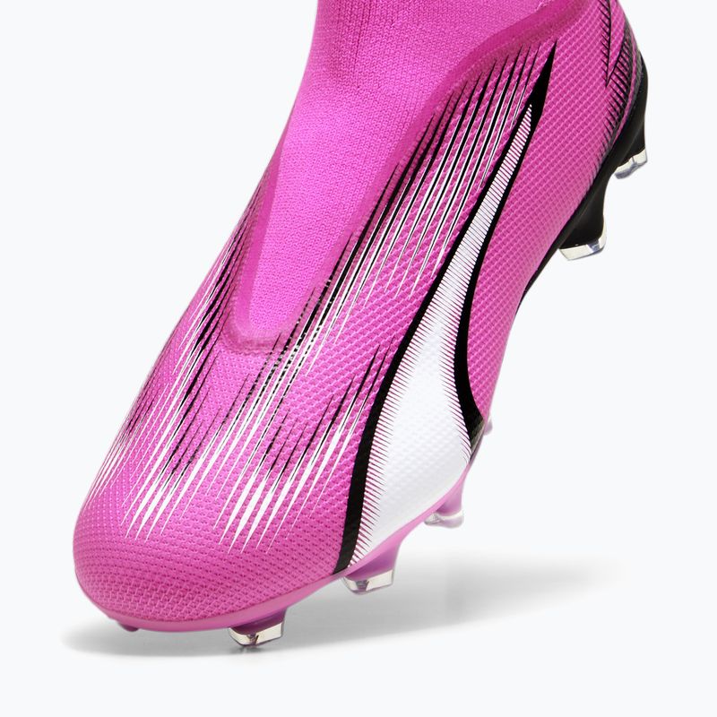 PUMA Ultra Match + LL FG/AG poison pink/puma white/puma black football boots 12