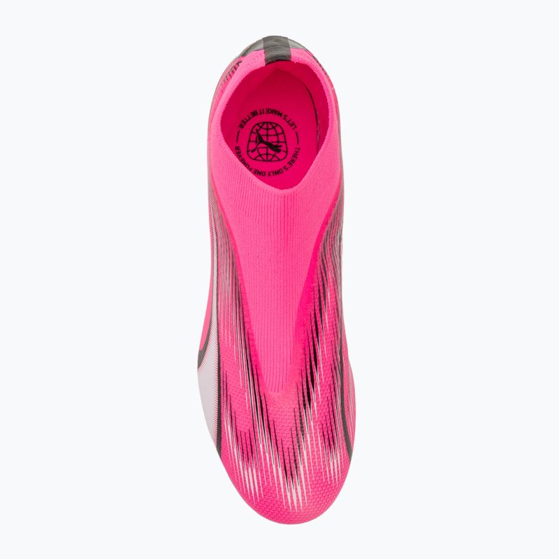 PUMA Ultra Match + LL FG/AG poison pink/puma white/puma black football boots 5