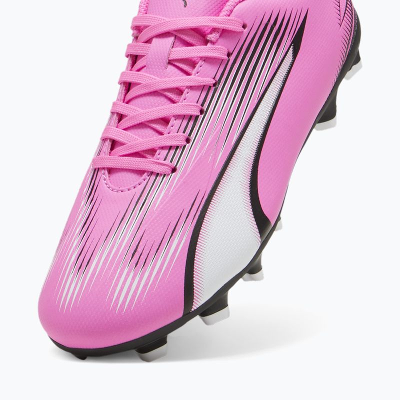 PUMA Ultra Play FG/AG Jr poison pink/puma white/puma black children's football boots 12