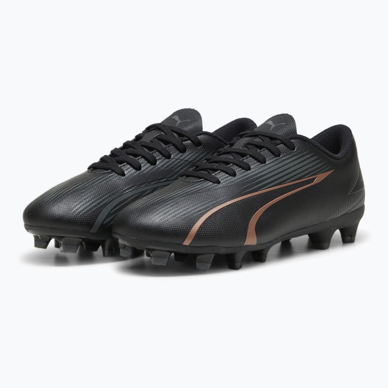 PUMA Ultra Play FG/AG Jr children's football boots puma black/copper rose 10