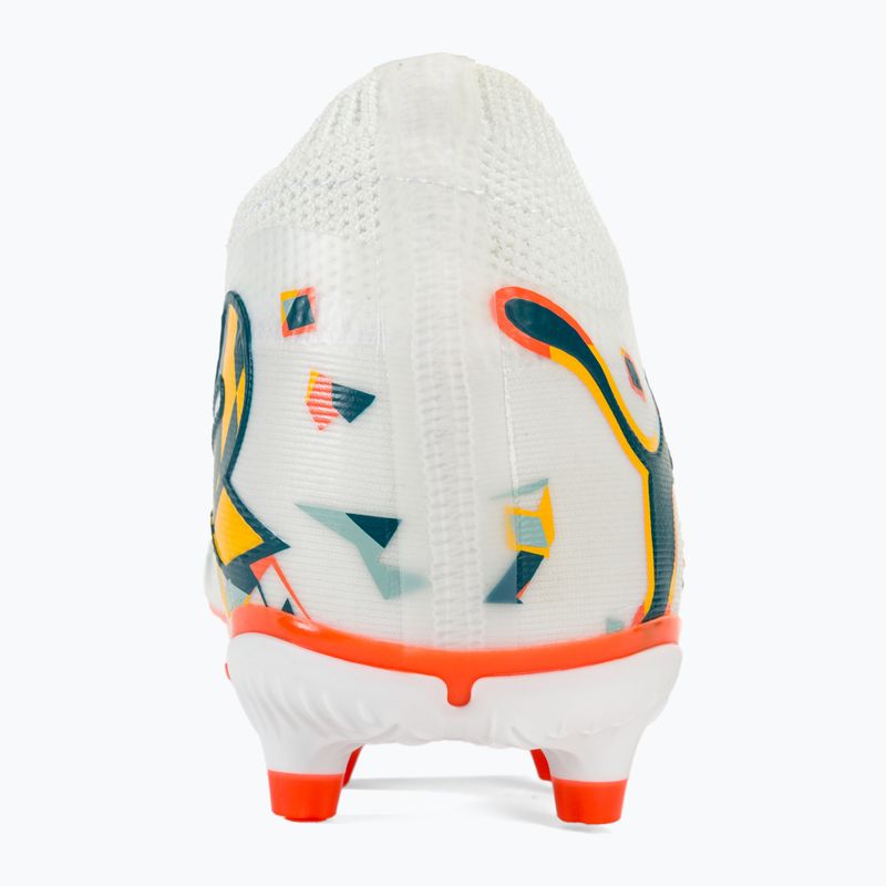 PUMA Future 7 Match Creativity FG/AG white/oceantropic/turquoisesurf/hotheat/sunstream football boots 6