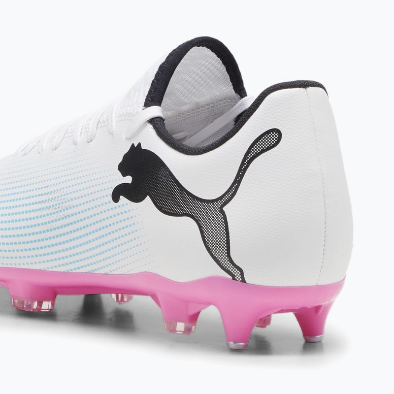 PUMA Future 7 Play MxSG football boots puma white/puma black/poison pink 13