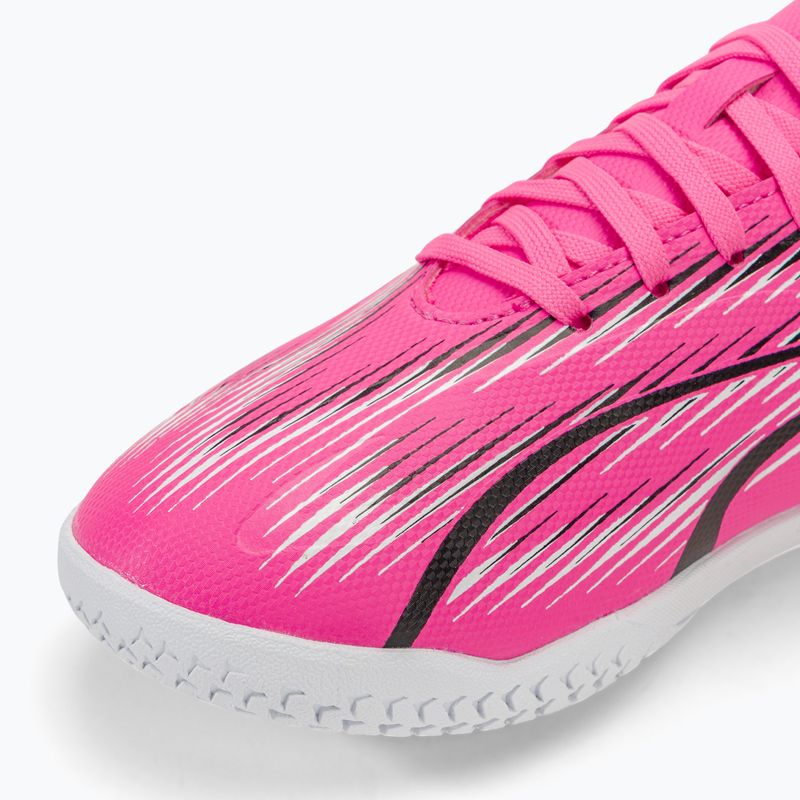 PUMA Ultra Play TT Jr children's football boots poison pink/puma white/puma black 7