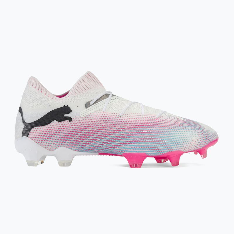 PUMA Future 7 Ultimate FG/AG football boots puma white/puma black/poison pink 2