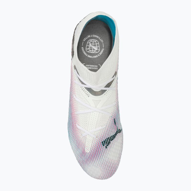PUMA Future 7 Pro+ FG/AG football boots puma white/puma black/poison pink 5