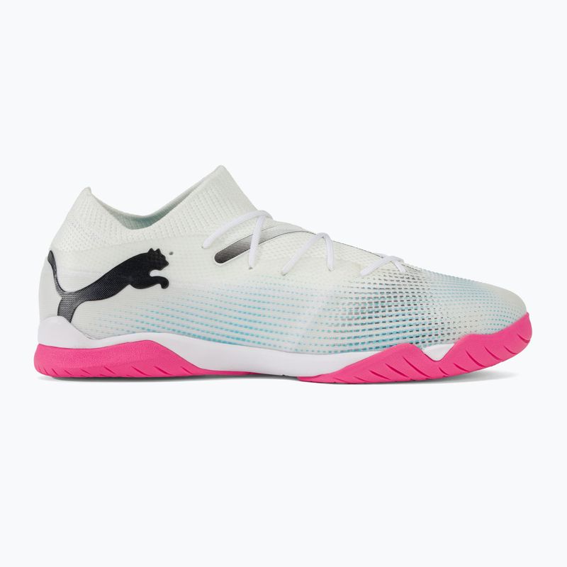 PUMA Future 7 Match IT football boots puma white/puma black/poison pink 2