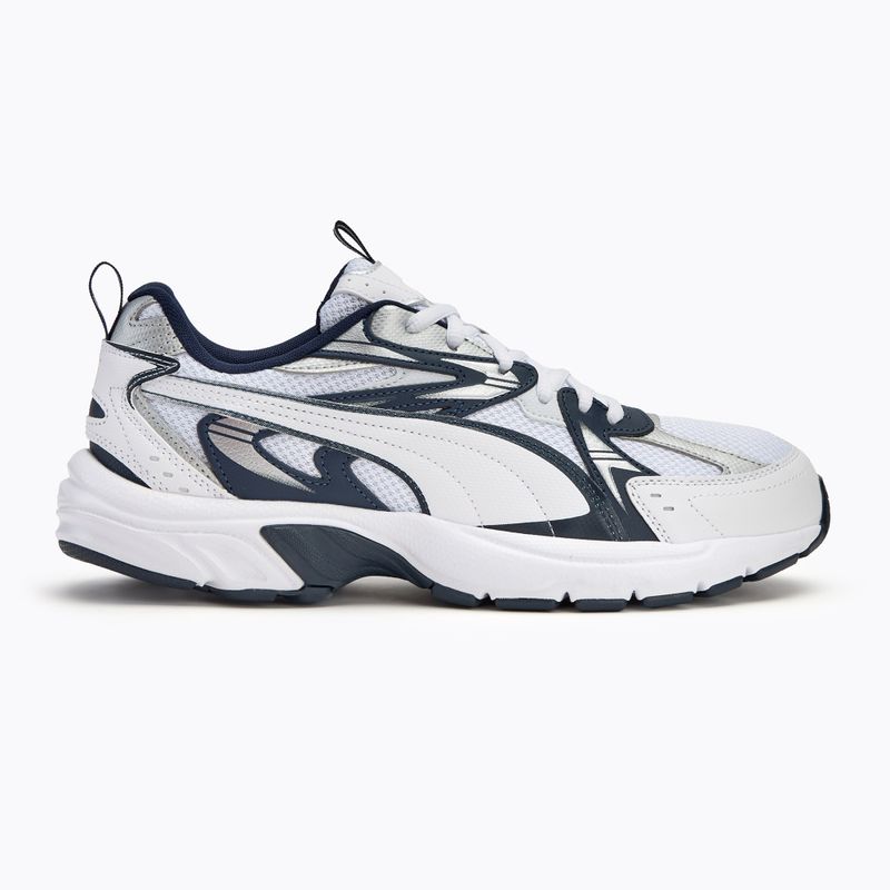 PUMA Milenio Tech club navy/puma white/puma silver shoes 2