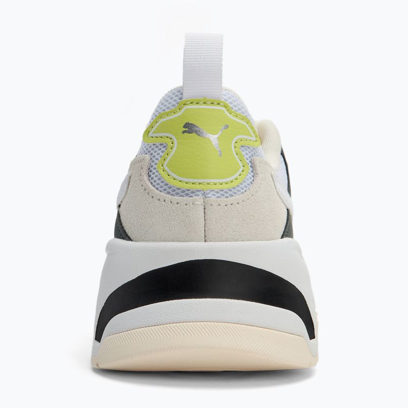 PUMA Trinity warm white/puma white/mineral gray/lime sheen shoes 6