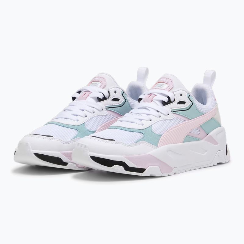 PUMA Trinity men's shoes puma white/whisp of pink /turquoise surf 3