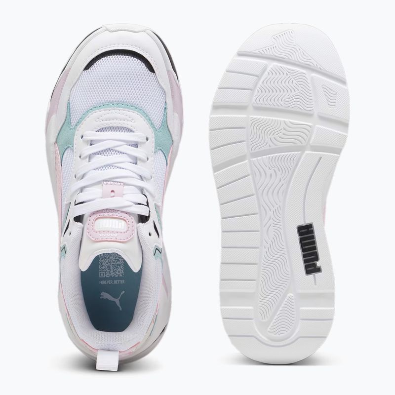 PUMA Trinity men's shoes puma white/whisp of pink /turquoise surf 4