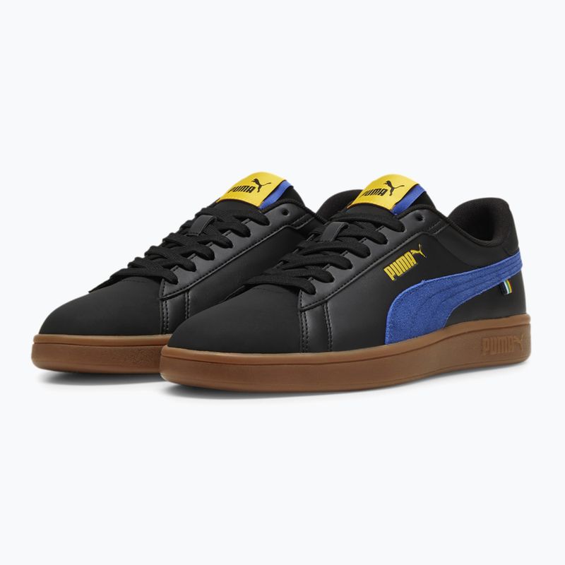 PUMA Smash 3.0 Football 24 puma black/clyde royal/yellow sizzle shoes 8