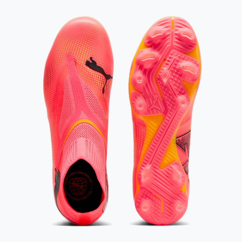 PUMA Future 7 Match+ LL FG/AG sunset glow/puma black/sun stream football boots 11