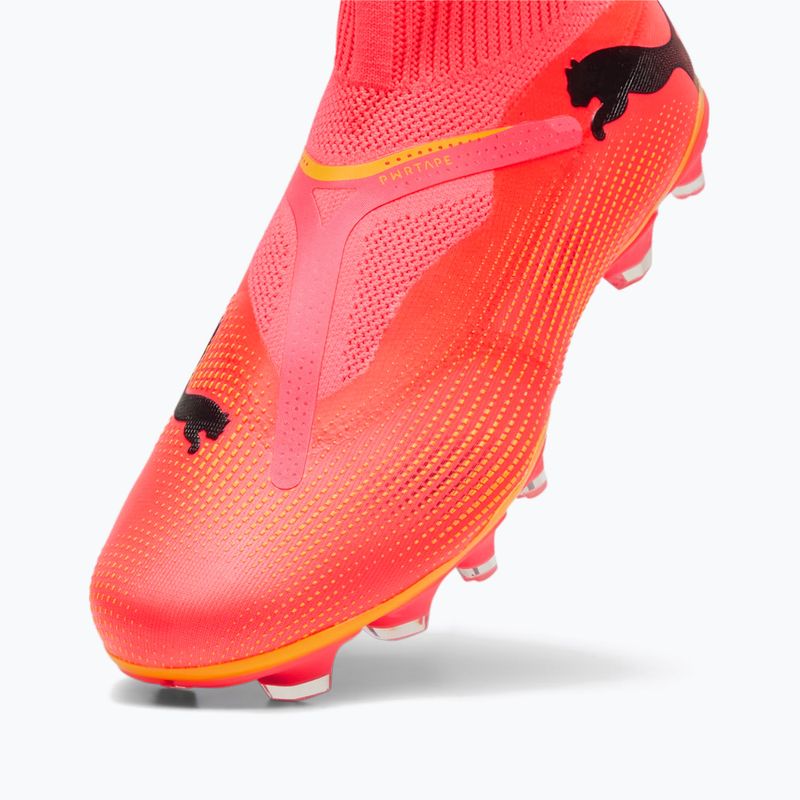 PUMA Future 7 Match+ LL FG/AG sunset glow/puma black/sun stream football boots 12