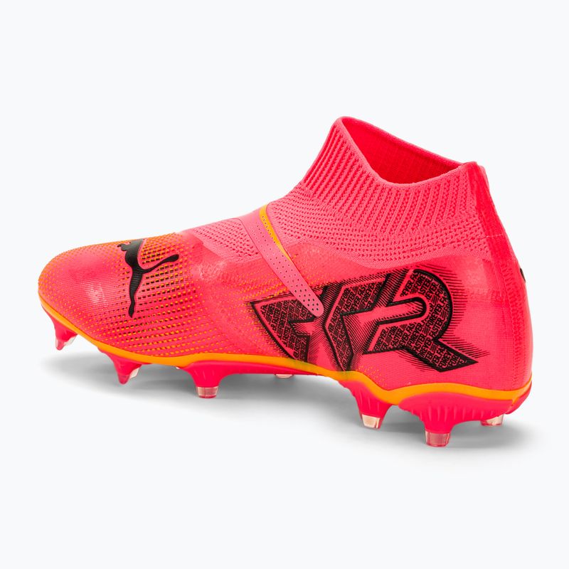 PUMA Future 7 Match+ LL FG/AG sunset glow/puma black/sun stream football boots 3