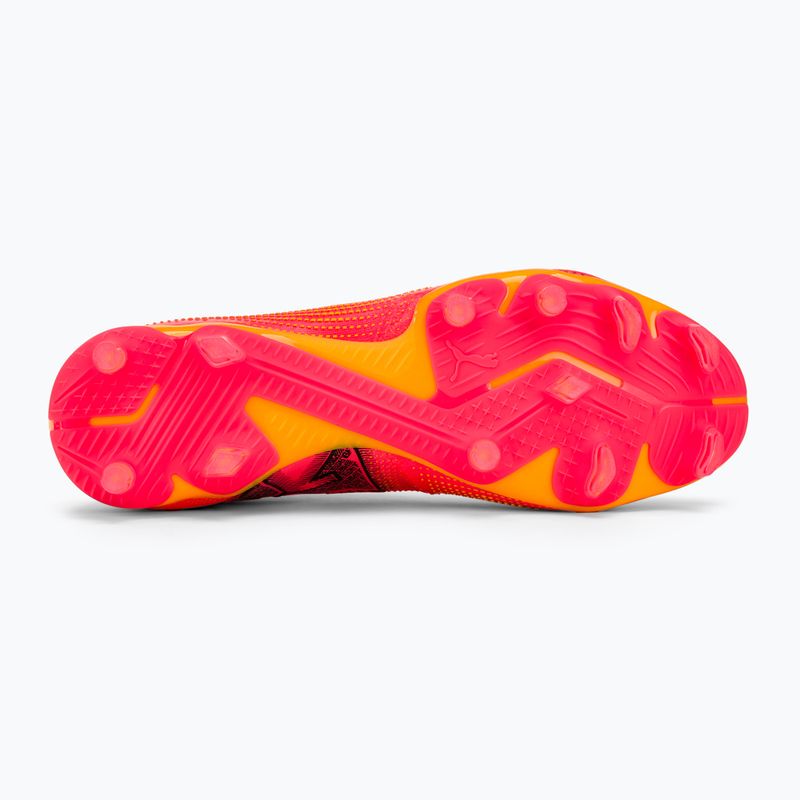 PUMA Future 7 Match+ LL FG/AG sunset glow/puma black/sun stream football boots 4