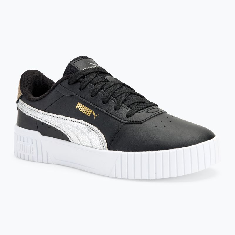 Women's shoes PUMA Carina 2.0 Metallic Shine puma black/puma silver/puma gold