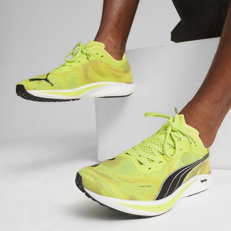 Men's running shoes PUMA Liberate Nitro 2 Psychedelic Rush green 9