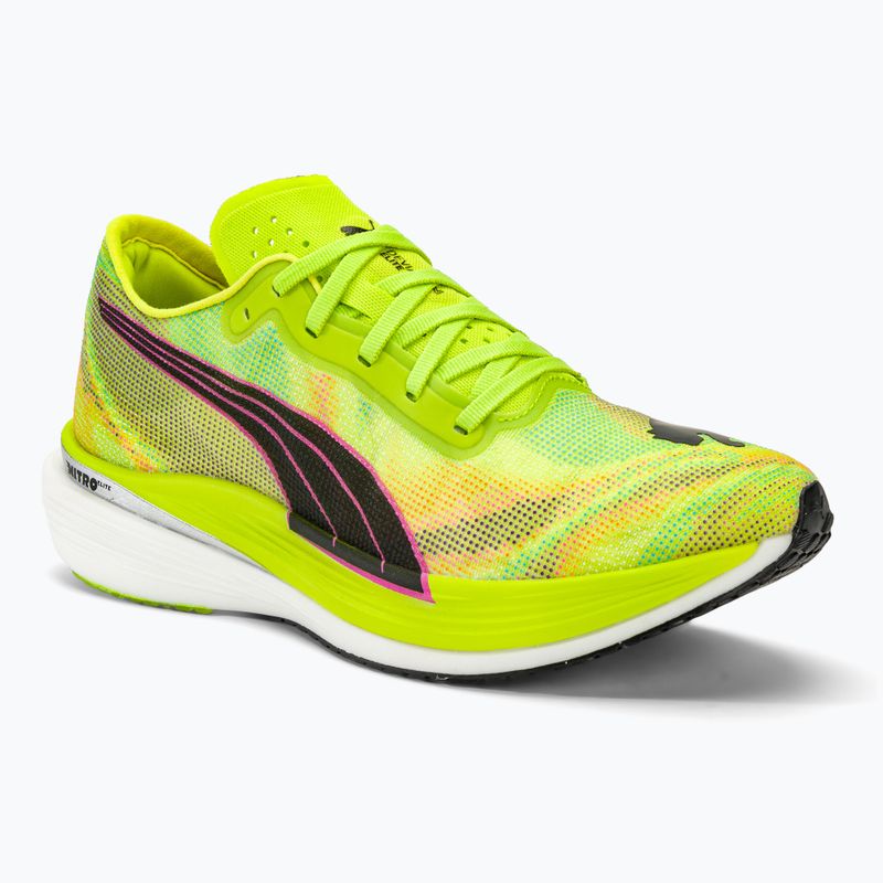 Men's running shoes PUMA Deviate Nitro Elite 2 Psychedelic Rush green