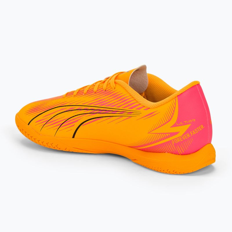 PUMA Ultra Play IT football boots sunset glow/puma black/sun stream 3