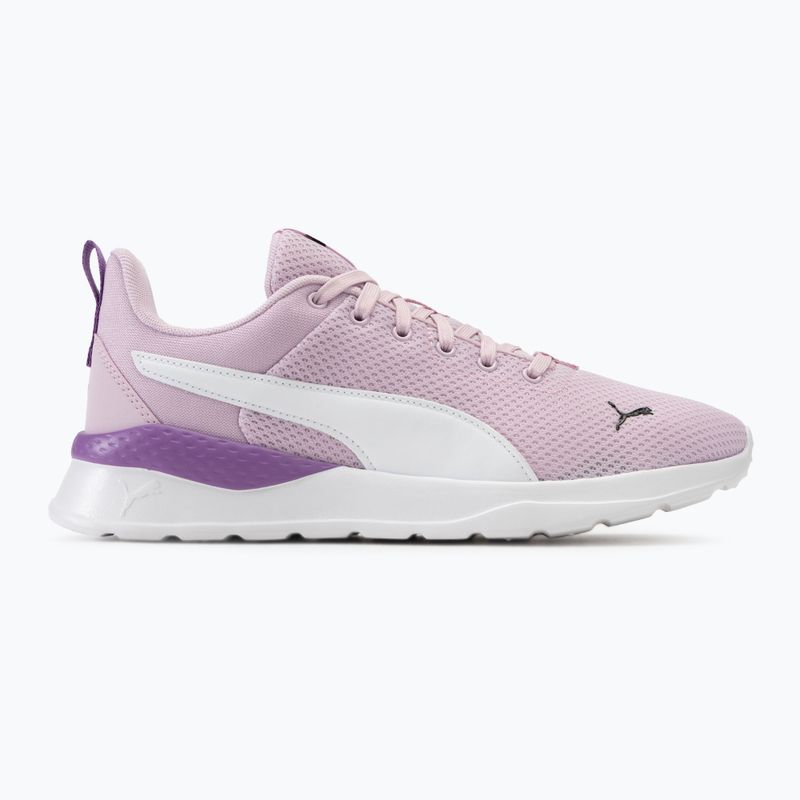 PUMA Anzarun Lite grape mist/puma white/puma black/ultraviolet shoes 2