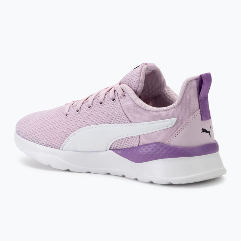 PUMA Anzarun Lite grape mist/puma white/puma black/ultraviolet shoes 3