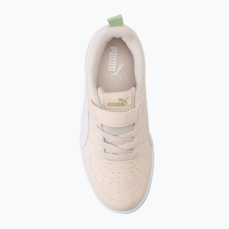 PUMA Rickie AC+ PS rosebay/puma white/pure green children's shoes 5