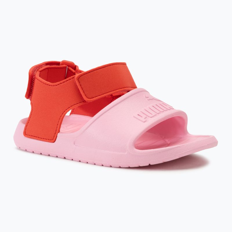 PUMA Divecat v2 Injex PS children's sandals pink lilac/active red