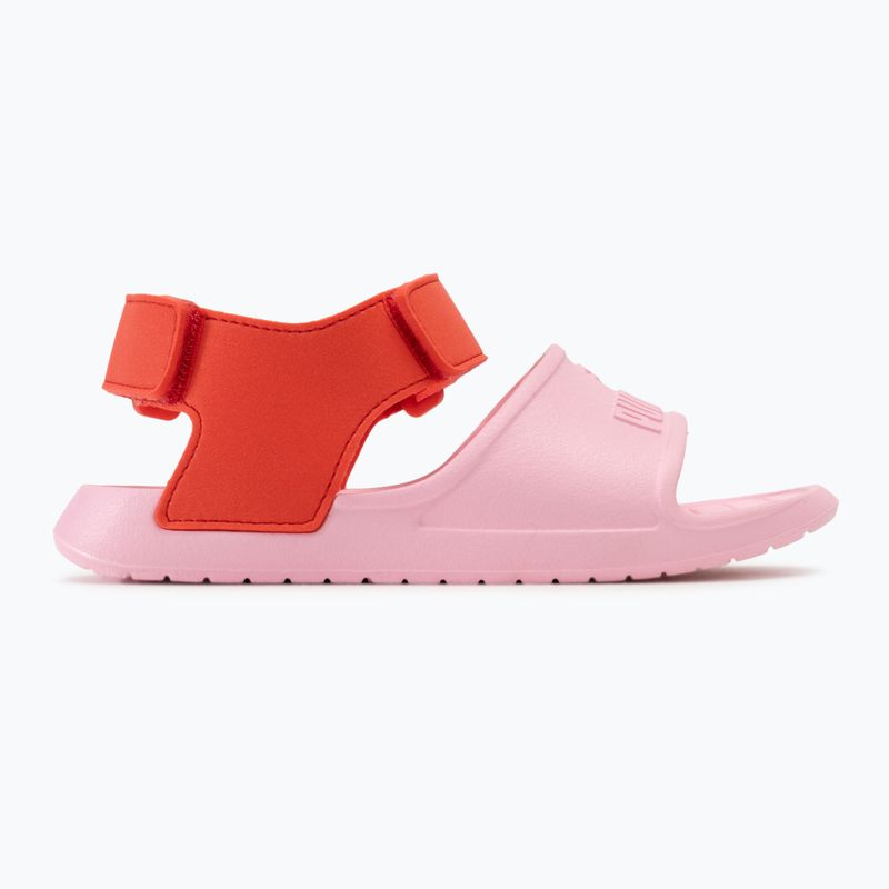 PUMA Divecat v2 Injex PS children's sandals pink lilac/active red 2